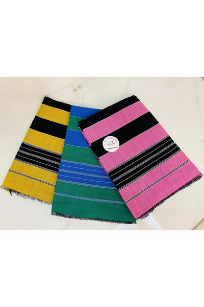 FAMU PAZARLAMA Local Peştemal 3 Pieces Pink&Green&Yellow