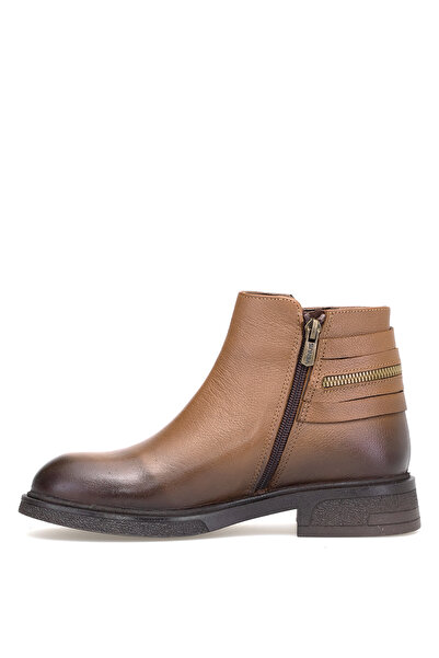 Venüs 2551022K Women's Genuine Leather Classic Boots Brown