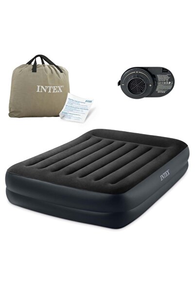 Other Saltea gonflabilă 203x152x42 cm cu pompă electrică încorporată INTEX 64124