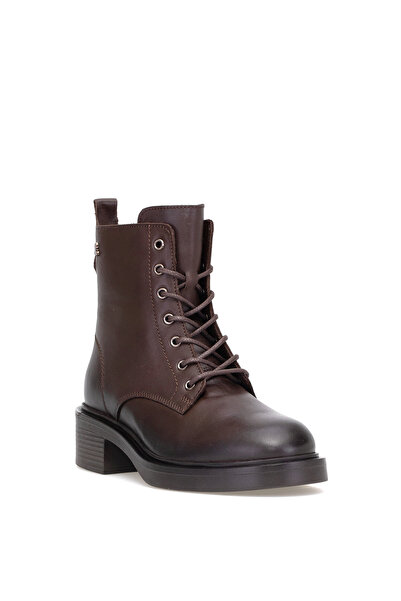 Venüs 2553401K Women's Genuine Leather Classic Boots Brown