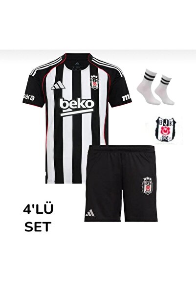 Alaturka Mix 2026 Beşiktâş' İsimsiz Yeni Sezon İç Saha Parçalı Çocuk Forması ...