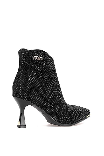 Guja 25K416-1 Women's Stone Heeled Boots Black