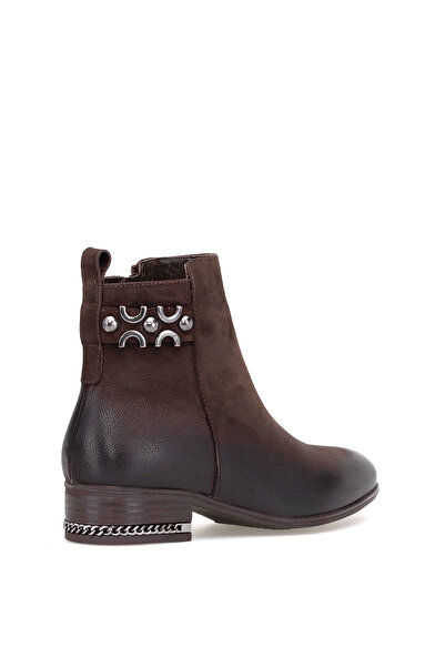 Venüs 2152712K Women's Genuine Leather Classic Boots Brown