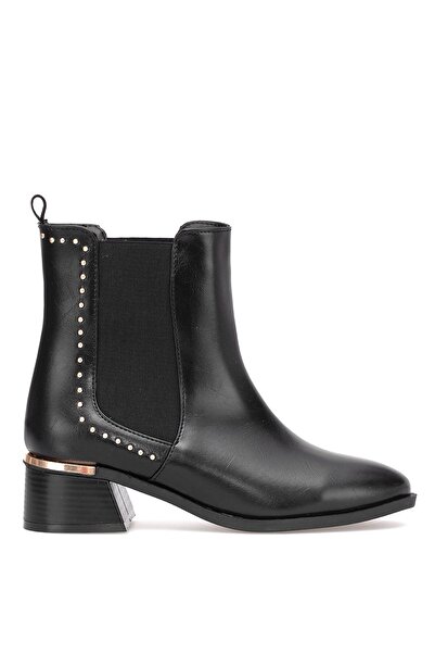 Ayakkabı Fuarı Elit Pm180 K9782 Women's Chelsea Boots Black