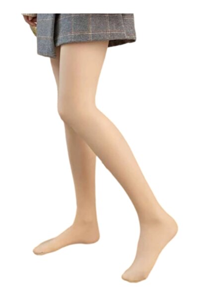 VEYA Kilon Sheer Color-Coat Tights Compression Leggings Beige