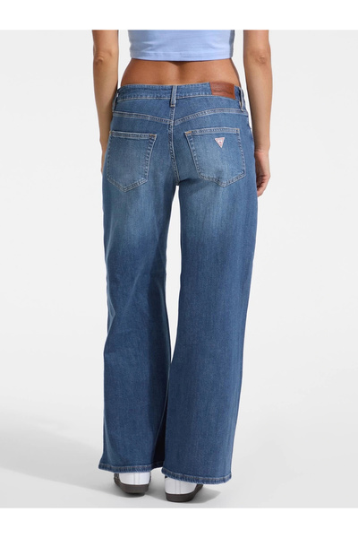 Guess Jeans Kadın Mavi Regular Fit Jean W5YA0ID0021-GJGM