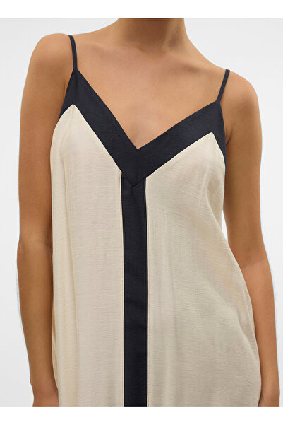 Vero Moda Kleid VMDENISE Langes Kleid