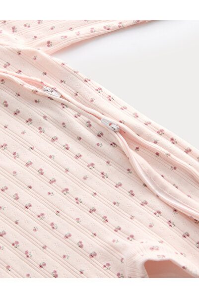 Marks & Spencer 3’lü Saf Pamuklu Çiçek Desenli Uyku Tulumu Seti (0–3 Yaş)