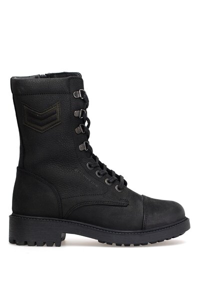 Hammer Jack 102 18354-Z Women's Genuine Leather Classic Boots Black