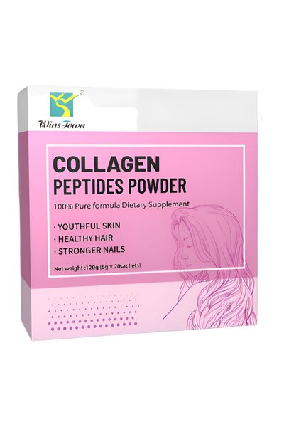 Wins Town Winstown Collagen Peptides Powder 20 Sachets