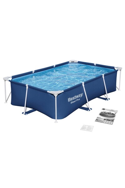 Other Piscină de grădină cu cadru 259 x 170 x 61 cm Bestway 56403N