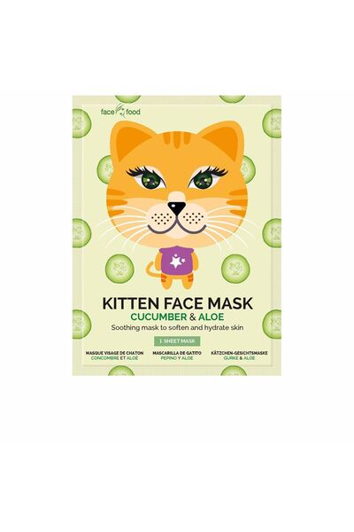 7th Heaven Animal Kitten Face Mask
