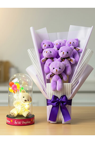 lenostra Anneye Dogum Gunu Hediyesi - Anneye Hediye - Ayıcık Buketi ve Dogum ...