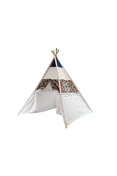LeanToys Cort indian de joaca for copii, multicolor