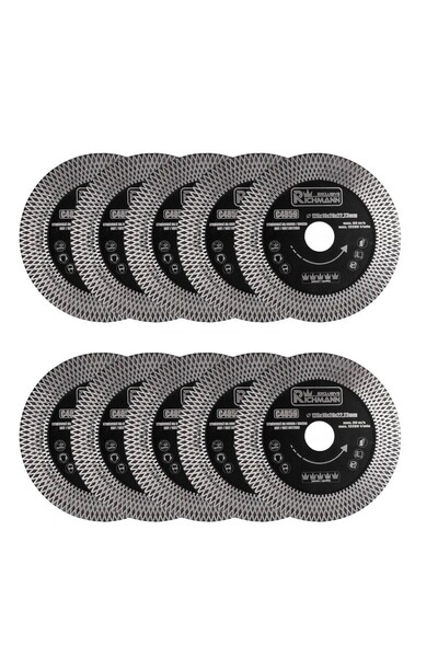 JollyMag Disc diamantat turbo subtire, dublu segmentate, placi ceramice, taie...