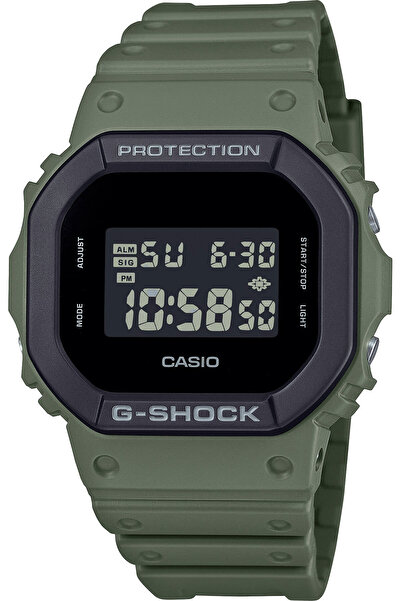 Casio G-Shock Dw-5610Uu-3Dr Khaki Color 20 Atm Water Resistant New Analog Dig...