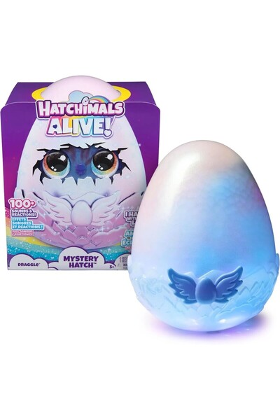 JollyMag HATCHIMALS ALIVE MISTERY HATCH OU DRAGGLE