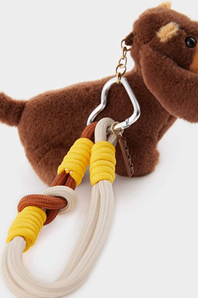 DeFacto Women's Dog Themed Charm Keychain F7832Axns