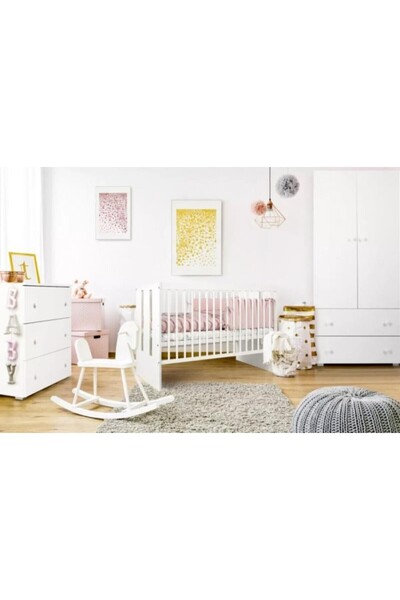 JollyMag Children's and Baby Furniture KLUPS PAULA White