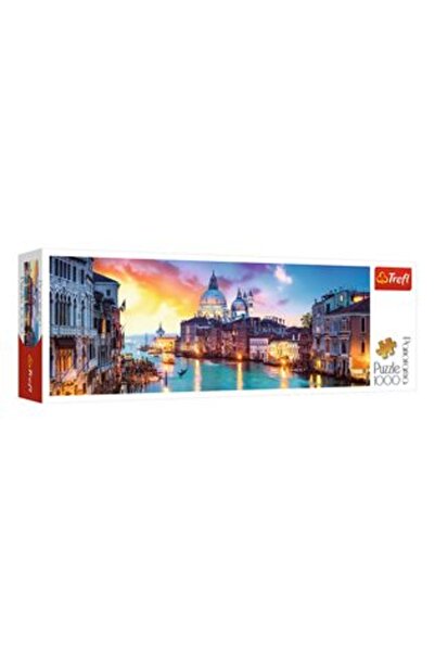 SHOPIENS Puzzle Panorama Canal Veneția (1000 piese) - Trefl