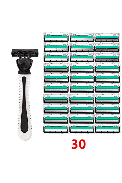 choice2 Green-30 blades Razor Classic 2 Edge Safety Razors for Shaving Mens&M...