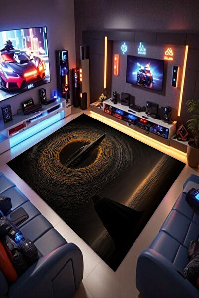 Reyhani STAR WARS Desenli Kaymaz Taban Makinede Yıkanabilir Gaming Oyuncu Gam...