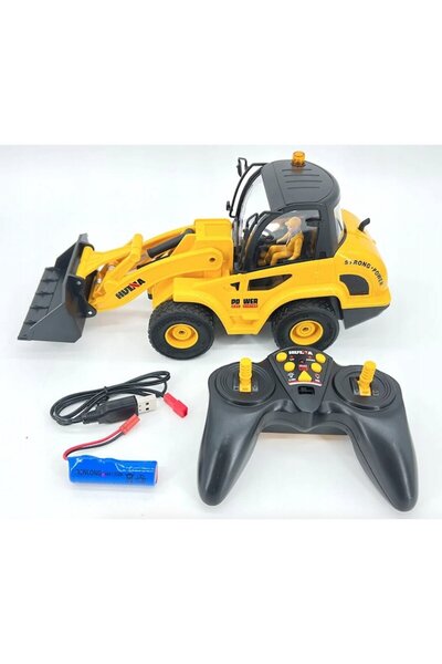 Huina Bulldozer, Huina, 1518, Remote Control, Scale 1:24
