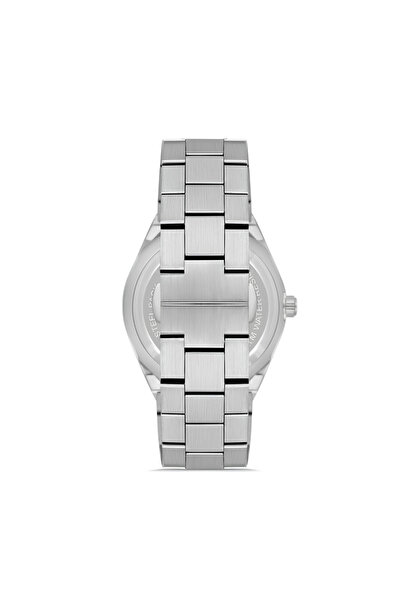 Tesbihane Ferro Silver Color Steel Cord Men Wristwatch Functions Active 3 Atm Water Resistant Th-Fm11537Awt-A2