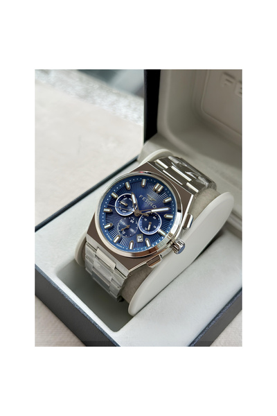 Tesbihane Ferro Silver Color Steel Cord Men Wristwatch Functions Active 3 Atm Water Resistant Fm43027A-A3