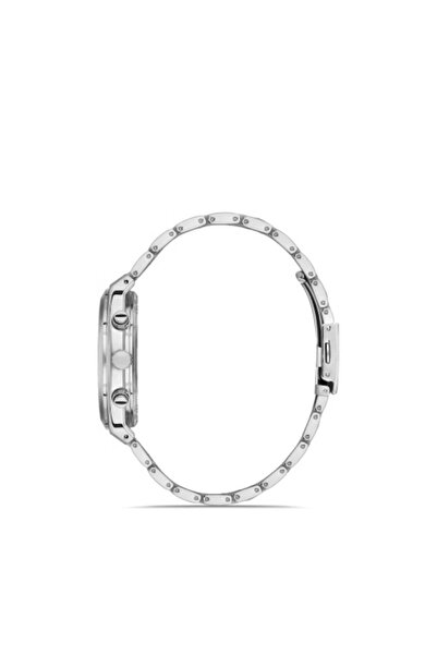 Tesbihane Ferro Silver Color Steel Cord Men Wristwatch Functions Active 3 Atm Water Resistant Th-Fm11451A-A2