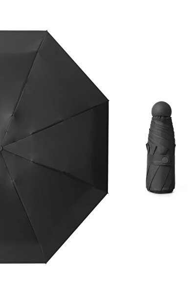 Onetick Kapsül Şemsiye Tam Otomatik Rüzgarda Kırılmayan Çantalı Şemsiye (6 Telli)