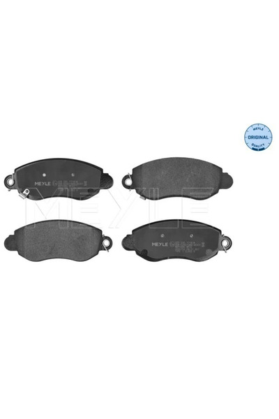 MEYLE Комплект спирачни накладки за преден мост, дискови спирачки за Ford Tra...