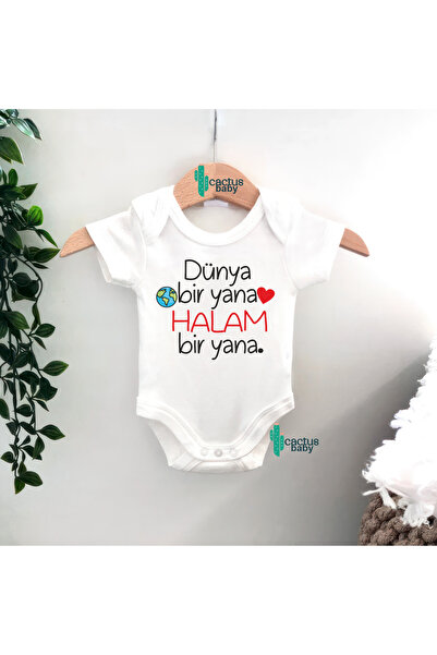 CACTUS COLLECTION Baby Body Suit with the Words Dad Mum Aunt Uncle Auntie Gra...