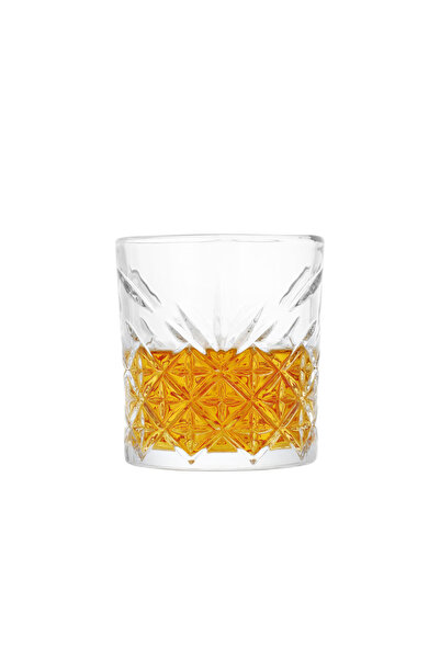 ORTAKÖY CENNETİ 6 Pcs Crystalized Whiskey Glass 340 Cc Quality Delisoga Brand Glass Very Good Quality