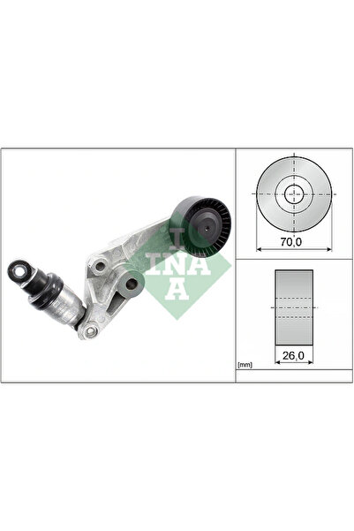 FAG Intinzator Curea Curea Distributie Toyota Allion 1/Auris/Avensis Toyota (...