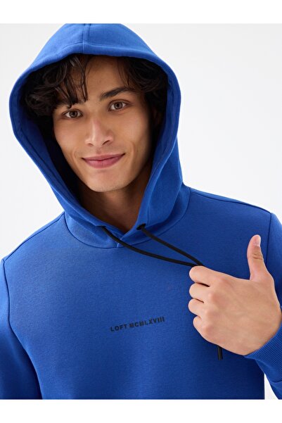 Loft Hanorac pentru bărbați Lf2034269 ELECTRIC BLUE