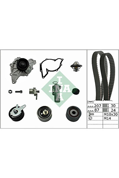 FAG Set Pompa Apa + Curea Dintata Audi A4 B5/A4 B6/A4 B7 Skoda Superb 1 1997-...