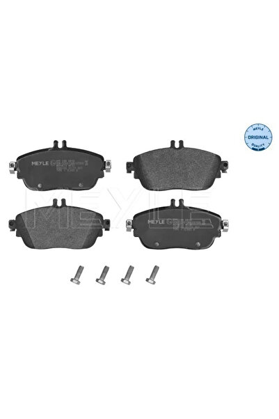 MEYLE Комплект спирачни накладки за преден мост, дискови спирачки Mercedes-Be...