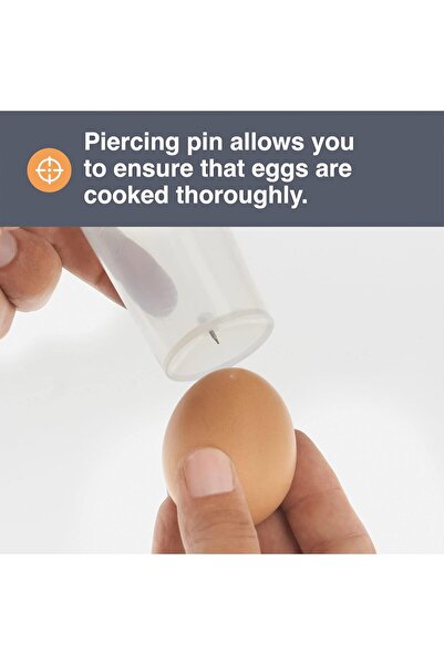 Generic Extra Large Capacity Egg Cooker | Soft/Hard Boiled, Poacher, Steamer, Auto Shutoff