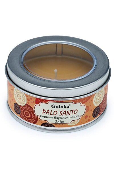 Goloka Lumânare parfumată în cutie metalică, Aromaterapie sacră pentru suflet...