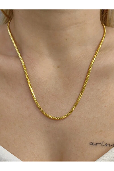 nasipkuyumcu PALMİYE ZİNCİR ALTIN KOLYE 14 AYAR ZNC00040