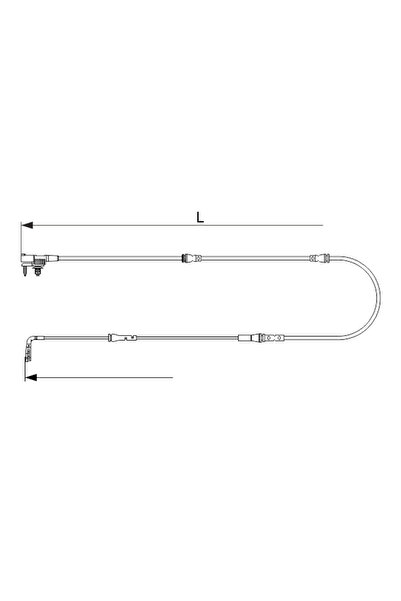 Bosch Brake Pad Wear Warning Sensor Jaguar F-Pace Land Rover Range Rover Velar