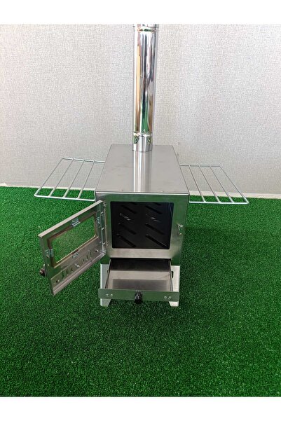 Lic LifeInCamp LIC Krom Lüks Çadır Sobası – Taşıma Kutulu, Kurutmalıklı, Baca Setli | Kamp, Karavan, Bağ–Bahçe