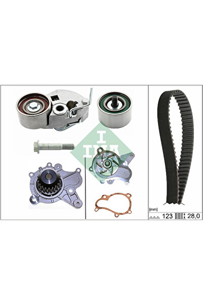 FAG Set Pompa Apa + Curea Dintata Hyundai Elantra 3/Grandeur/Santa Fe 1 Kia C...