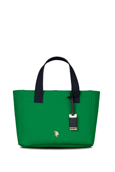 U.S. Polo Assn. Geantă de umăr verde pentru femei Us26304