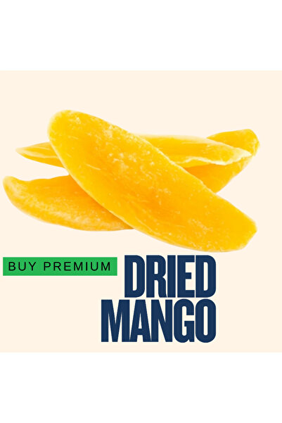 Natural فواكه مجففة - شرائح مانجو 1 كجم × 6