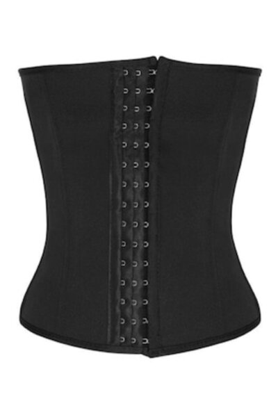 ISO TRADE - Corset modelator pentru talie, Mărime, negru, Negru