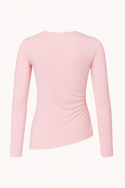 HAKKE BLUZ cu mânecă lungă asimetrică