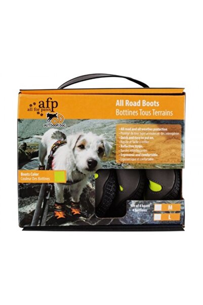 All For Paws أحذية كلاب خارجية من AFP - أخضر (S)