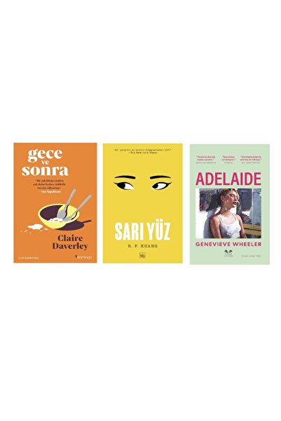 Domingo Yayınevi gece ve sonra + sari yuz + adelaide